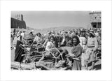 View of a crowd of ...