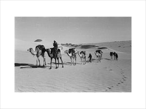 View of Wilfred Thesiger's travelling ...