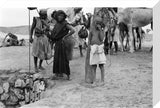 View of two Sa'ar Bedouin ...