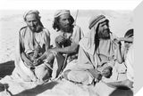 Group portrait of three men ...