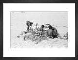 View of five members of ...