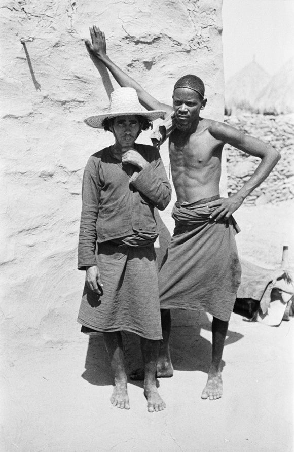 Portrait of two men at ...
