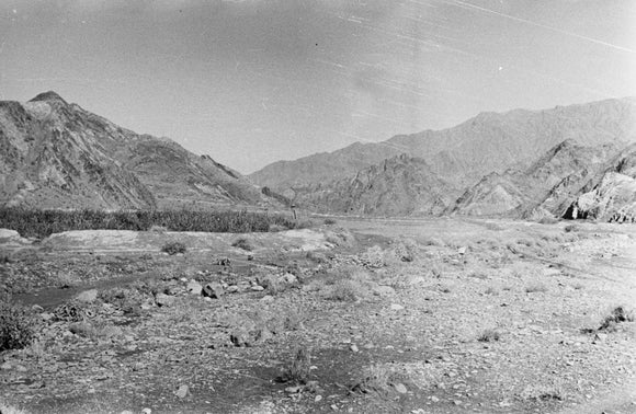 View of the Wadi Tayyah ...