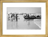 View of fishermen on the ...