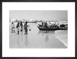 View of fishermen on the ...