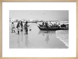 View of fishermen on the ...