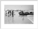 View of fishermen on the ...