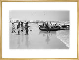 View of fishermen on the ...