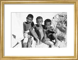 Portrait of three young boys ...