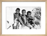 Portrait of three young boys ...