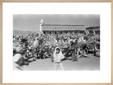 View of a crowd of ...