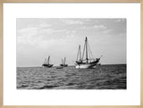View of dhows moored at ...