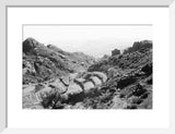 View of a mountain settlement ...