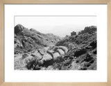 View of a mountain settlement ...