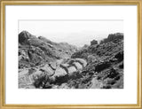 View of a mountain settlement ...