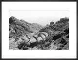 View of a mountain settlement ...