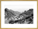 View of a mountain settlement ...