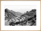 View of a mountain settlement ...