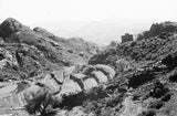 View of a mountain settlement ...