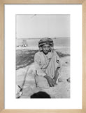 Seated portrait of a young ...