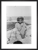 Seated portrait of a young ...
