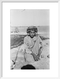 Seated portrait of a young ...