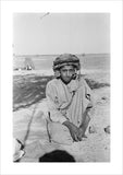 Seated portrait of a young ...