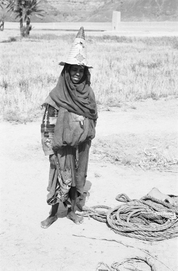 Portrait of an Arab woman ...