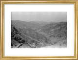 View of a mountain range ...