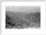 View of a mountain range ...