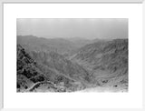 View of a mountain range ...