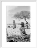 Seated portrait of a Bedouin ...