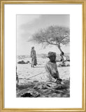 Seated portrait of a Bedouin ...