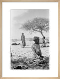 Seated portrait of a Bedouin ...