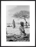 Seated portrait of a Bedouin ...