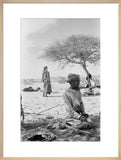 Seated portrait of a Bedouin ...