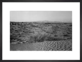 View of desert landscape north ...