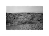 View of desert landscape north ...