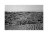 View of desert landscape north ...