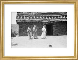 View of three men standing ...