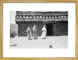View of three men standing ...