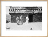 View of three men standing ...
