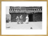 View of three men standing ...