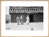 View of three men standing ...