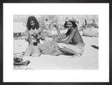 Portrait of two tribesmen of ...