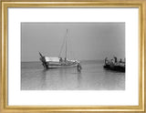 View of a dhow (sailboat) ...