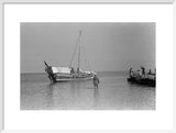 View of a dhow (sailboat) ...