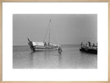 View of a dhow (sailboat) ...