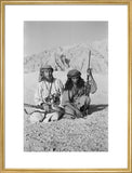Seated portrait of Wilfred Thesiger ...