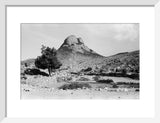 View of Jabal Harfa mountain ...